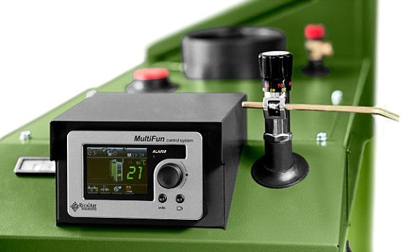 Sterownik MultiFun z czujnikiem żaru - nowy standard sterowania w kotłach SAS