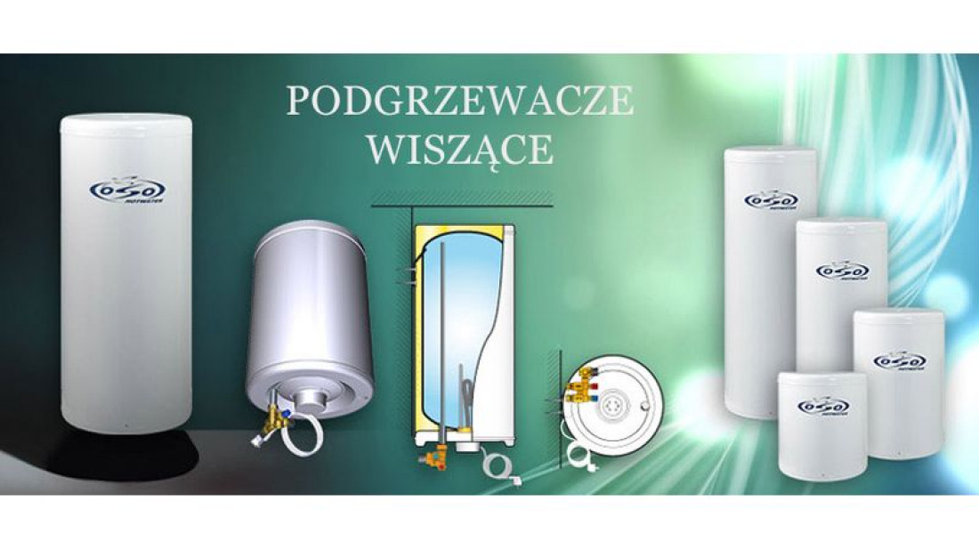 Podgrzewacze wiszące OSO "W" poj. 30 - 150l