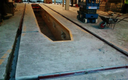 Wbudowanie odwodnienia AS-A100 w aktualnie tworzonym salonie &quot;Mercedes-Benz Sosnowiec&quot; w Będzinie