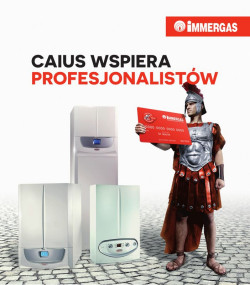 Caius Wpiera Profesjonalistów - zarabiaj kupując i instalując kotły Immergas