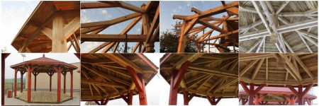 Altany z drewna iglastego, suszonego, struganego oferuje Tartak Witkowscy