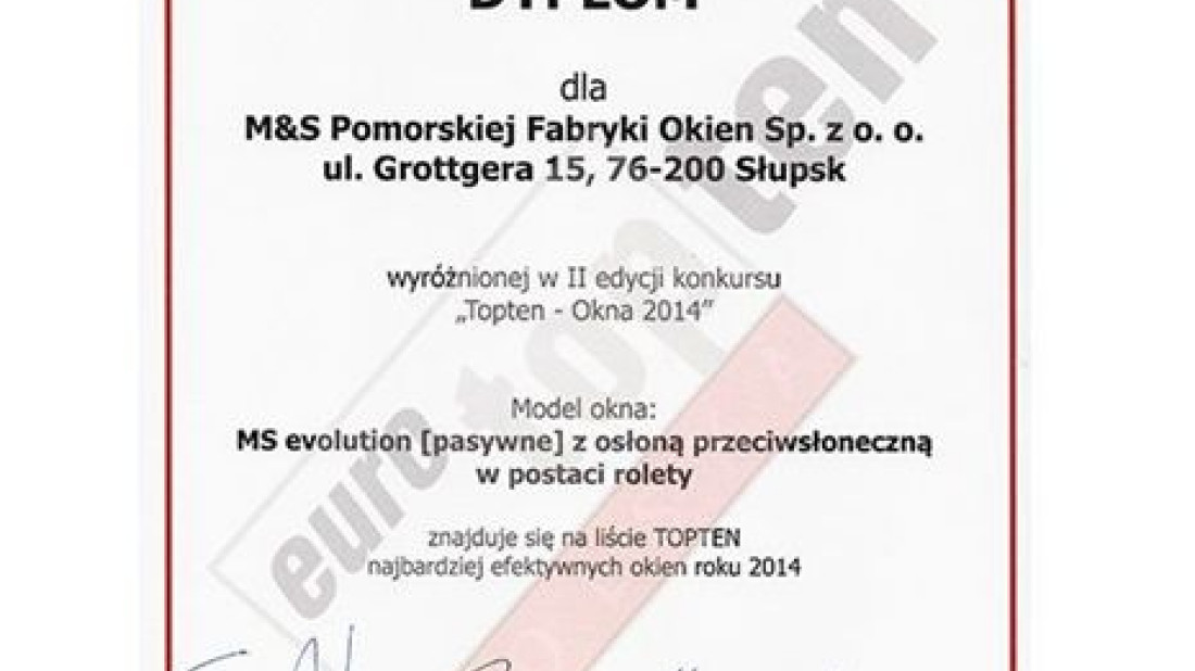 Okno MS evolution firmy MS wiecej niż OKNA wśród najlepszej stolarki okiennej!