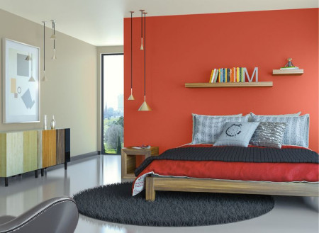 Pomarańczowy - ożywczy kolor jesieni proponuje firma Śnieżka