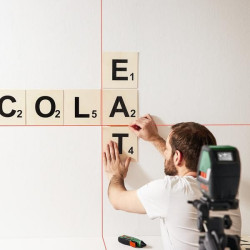 Zrób to sam radzi Bosch: scrabble na… ścianie!