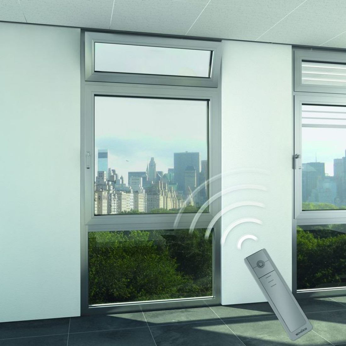 E-okna w służbie zrównoważonego komfortu oferuje Schüco
