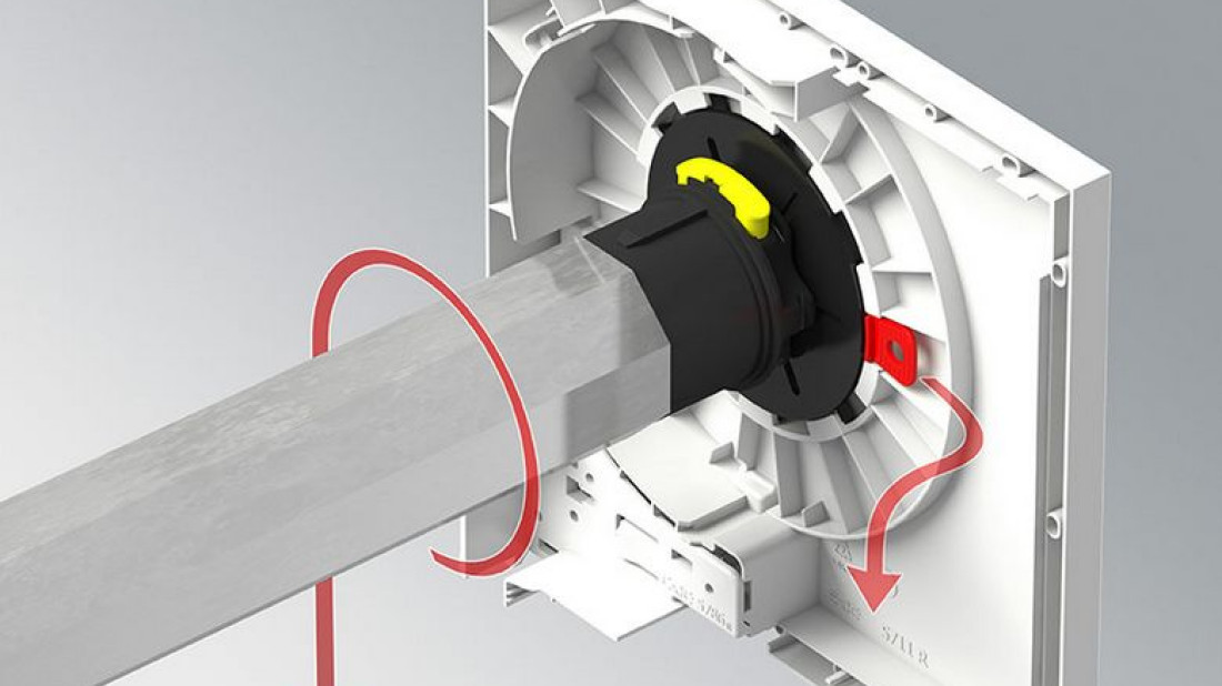 Nowatorskie rozwiązanie montażu napędu do rolet przedstawia EXTE