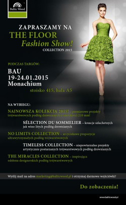 Prestiżowe kolekcje Baltic Wood na BAU 2015