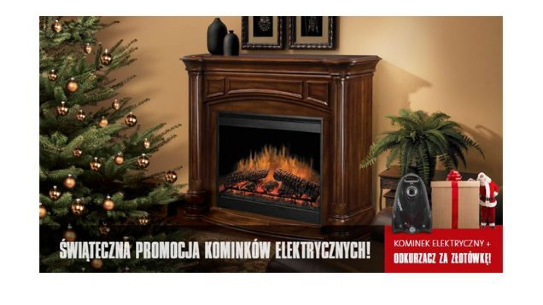 Świąteczna promocja kominków elektrycznych w ofercie Dimplex!