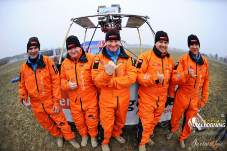 Załoga Polskiej Stratosfery. Fot. Bartek Syta