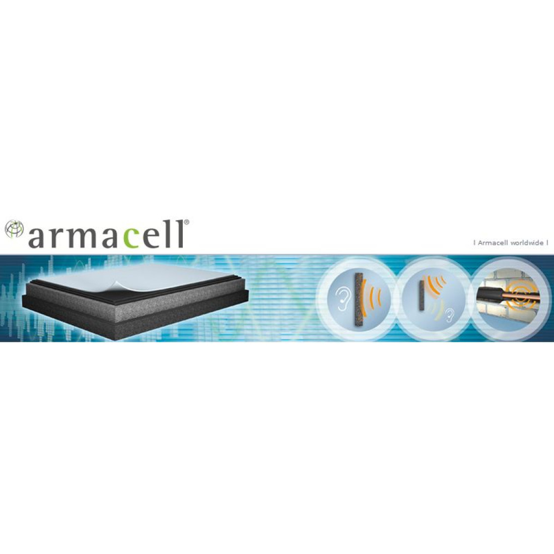 Armasound RD firmy Armacell to izolacja akustyczna do ochrony przed hałasem 
