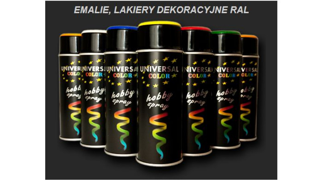 Emalie, lakiery dekoracyjne RAL w ofercie firmy Pol-Expo Eurocolor