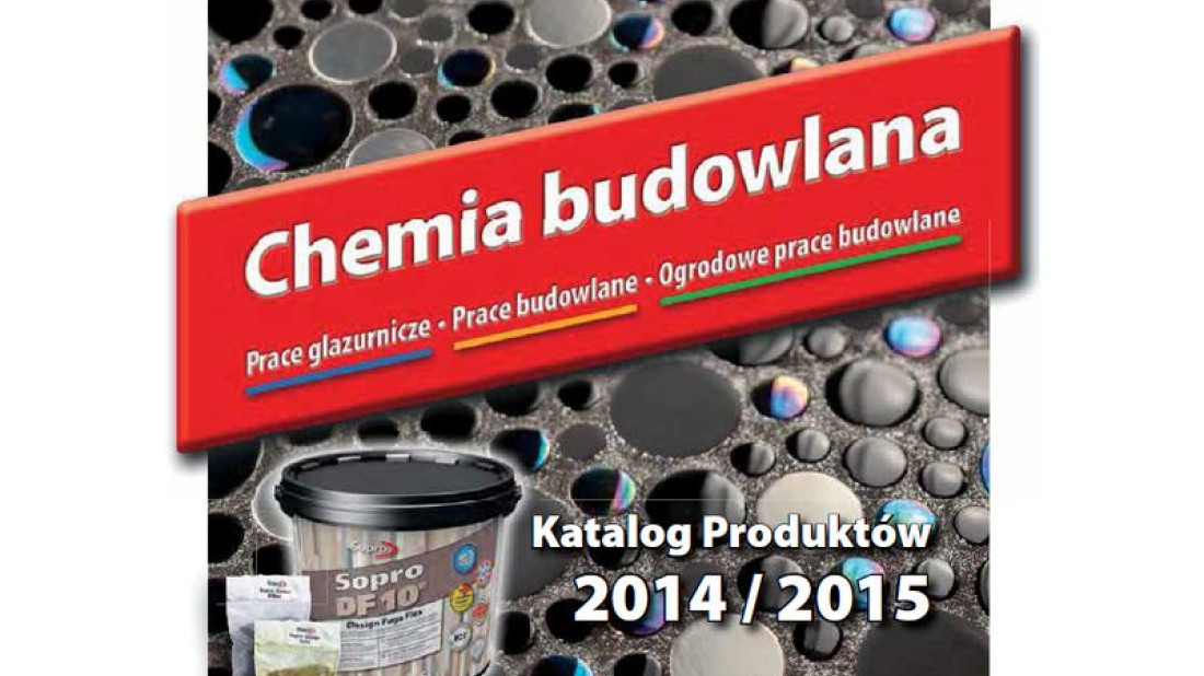 Katalog produktów 2014/2015 przedstawia firma Sopro