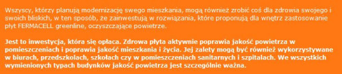 Zdrowe mieszkanie dzięki produktom firmy Fermacell