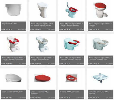 KOŁO pamięta o dzieciach - ceramika dziecięca i szkolna