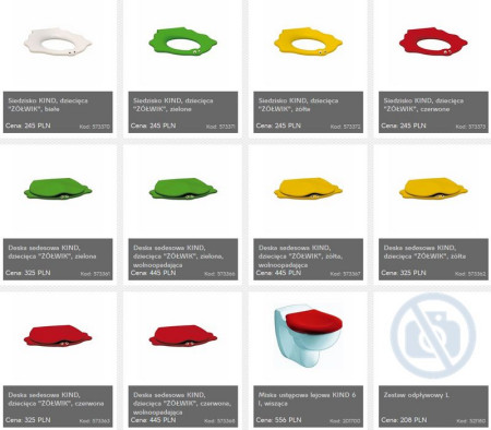 KOŁO pamięta o dzieciach - ceramika dziecięca i szkolna