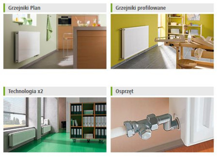 Energooszczędny grzejnik płytowy Kermi therm-x2