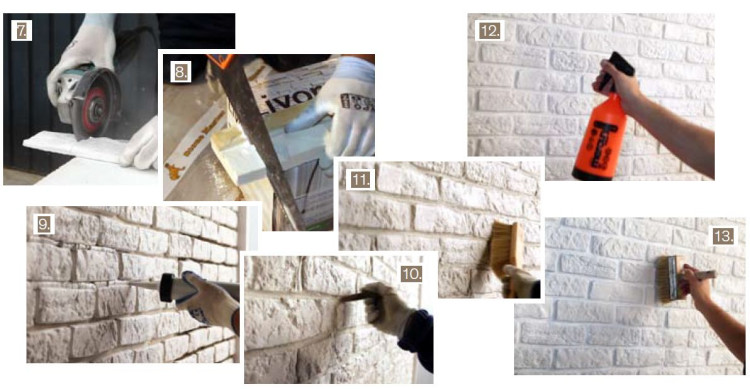 Montaż kamienia dekoracyjnego krok po kroku