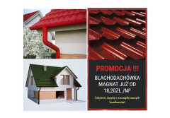 Promocja Budmax-Metal na blachodachówkę MAGNAT