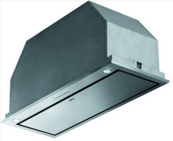  Sposób montażu okapu BOX sprawia, że nie zabiera dużo miejsca, a dzięki wykończeniu z uniwersalnej stali szlachetnej, pozostaje on subtelnym dodatkiem w wyposażeniu wnętrza strefy gotowania.