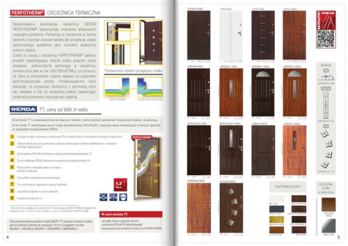 GERDA przedstawia folder drzwi uniwersalnych do mieszkań i domów