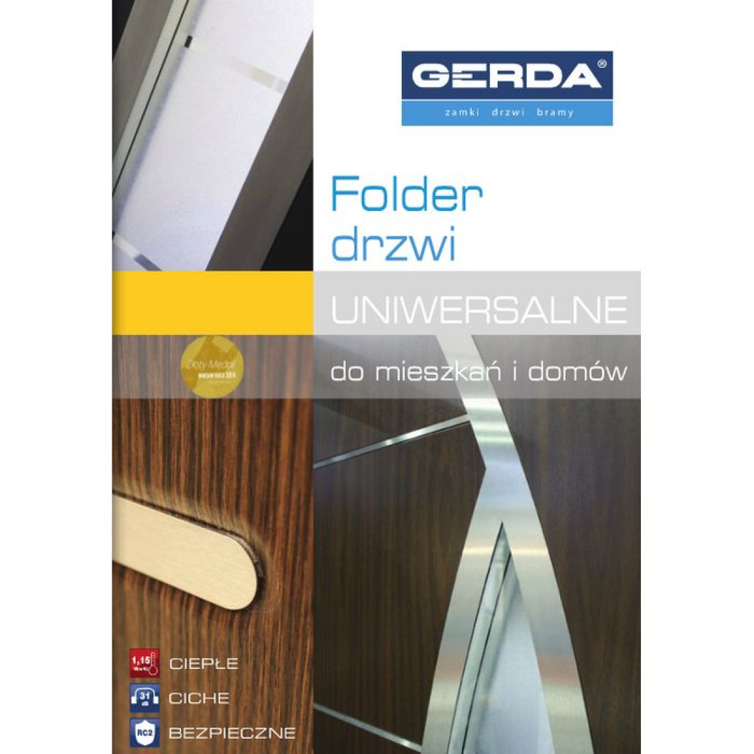 GERDA przedstawia folder drzwi uniwersalnych do mieszkań i domów