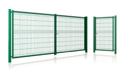 Bramy i furtki Wiśniowski wraz ze słupami nośnymi to bardzo solidna i elegancka zarazem konstrukcja dla najbardziej wymagających.