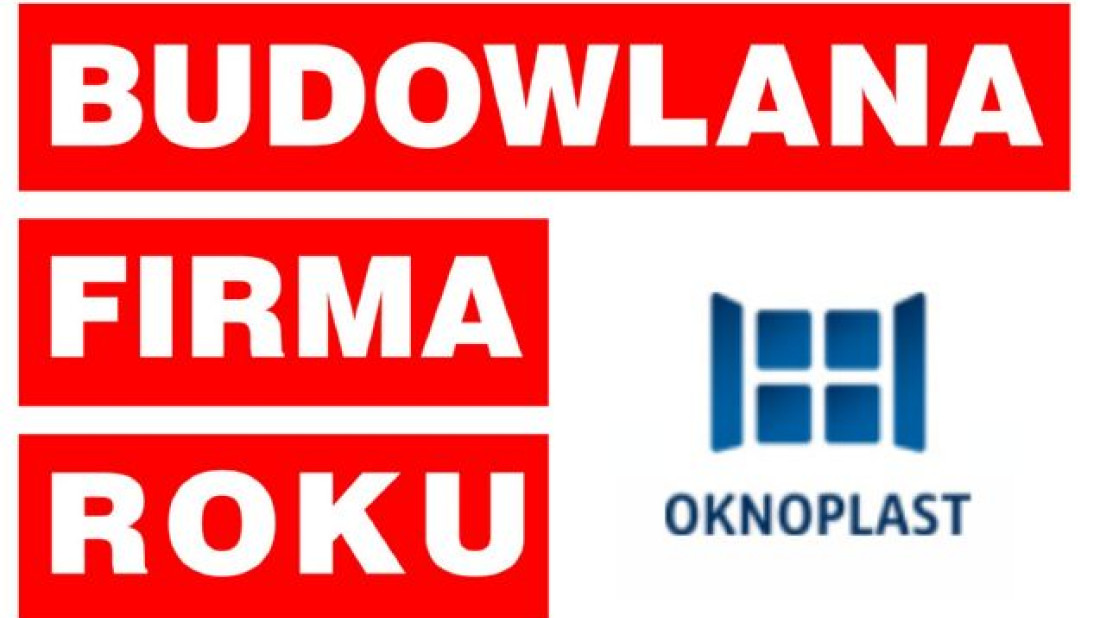 OKNOPLAST Budowlaną Firmą Roku 2014