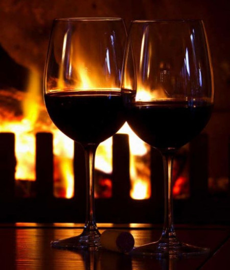 Biokominki na Walentynki - promocja firmy KOMO