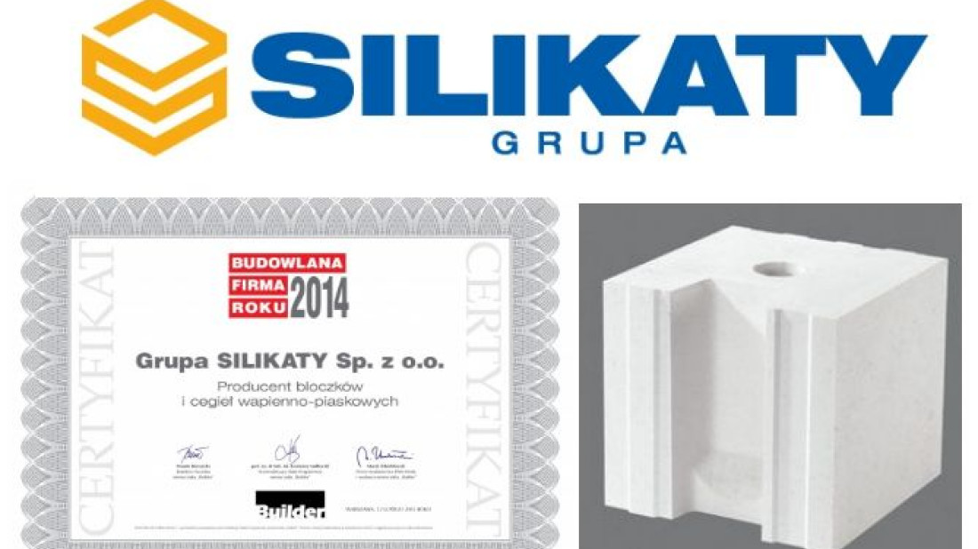 Grupa SILIKATY Budowlaną Firmą Roku 2014