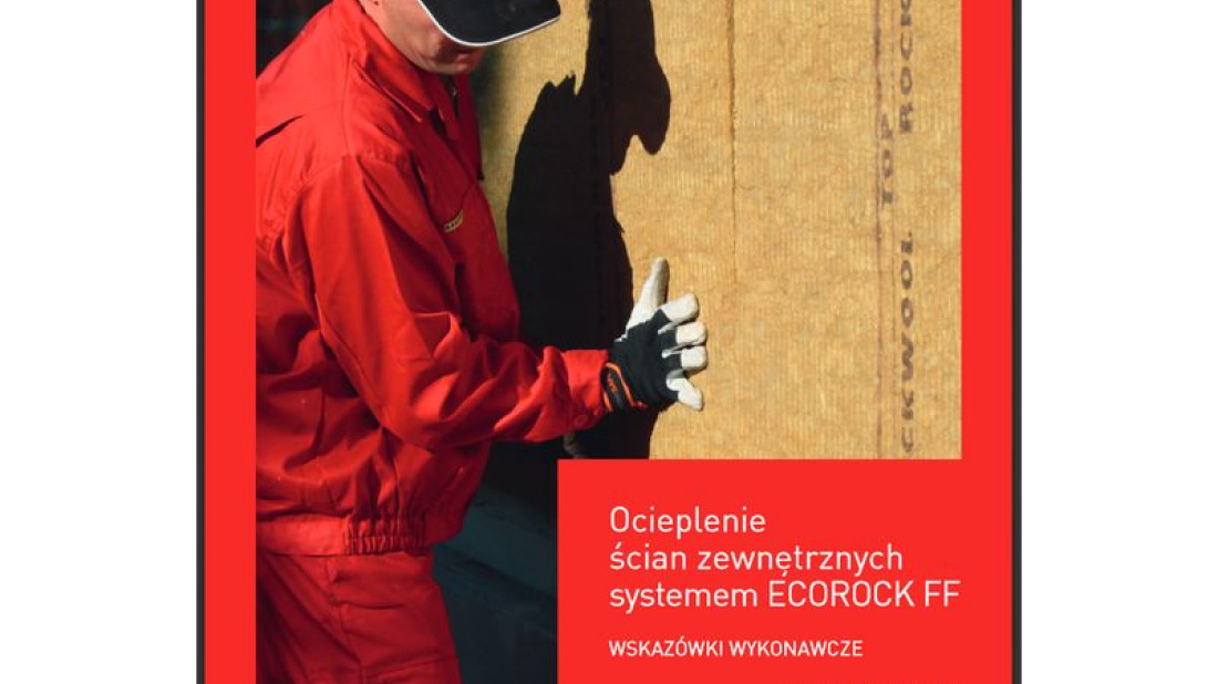 ECOROCK FF ROCKWOOL - fasada kompleksowo ocieplona i wykończona