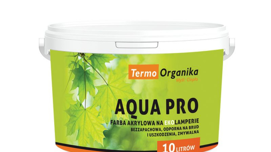 Farba dyspersyjno-krzemianowa AQUA Pro firmy Termo Organika