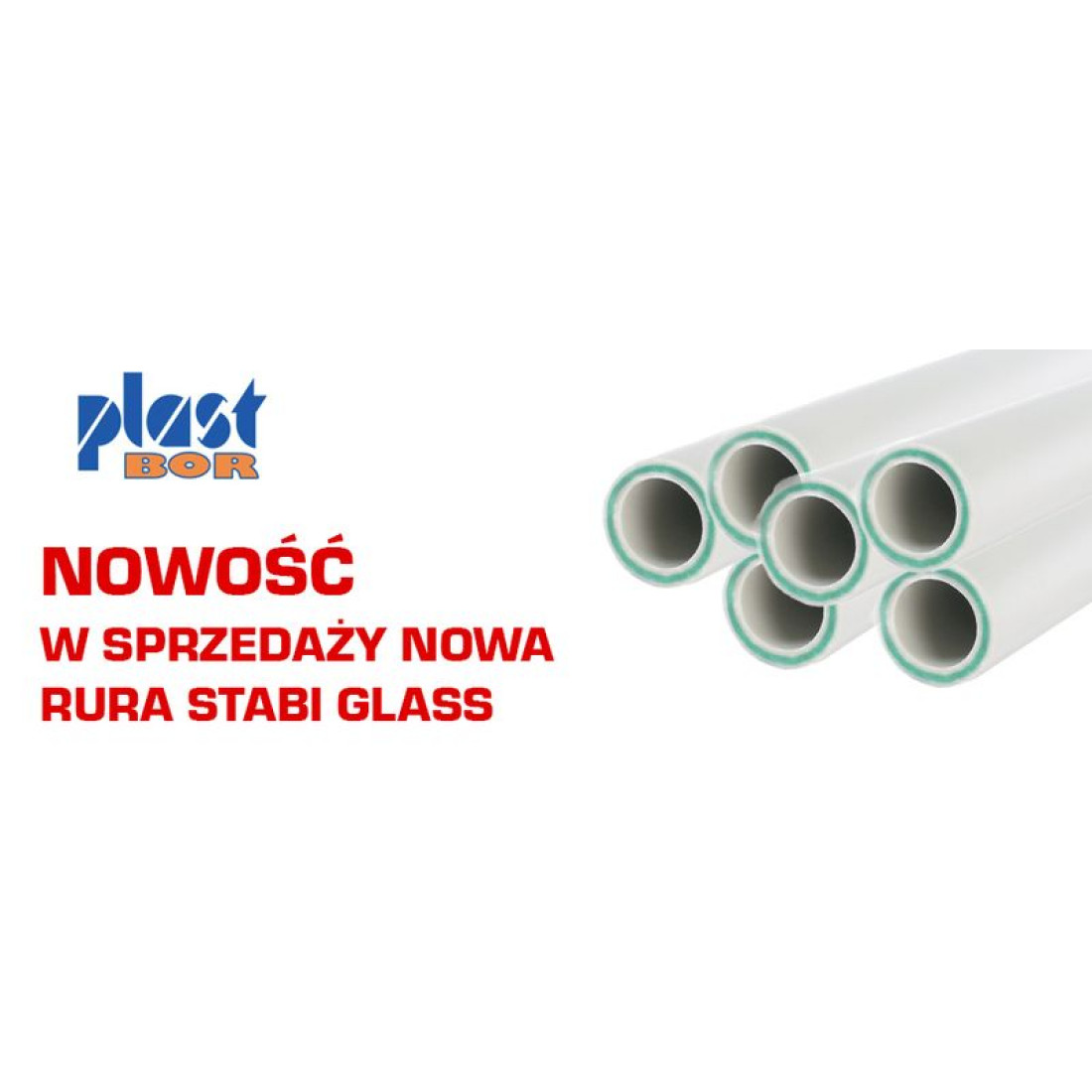 Nowość PLASTBOR - nowa rura STABI GLASS