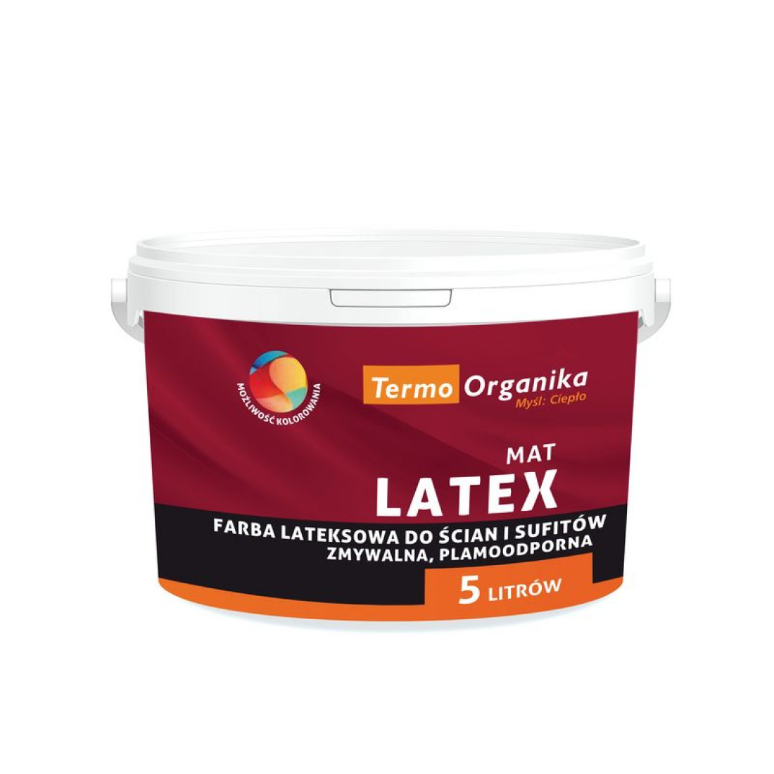 Farba lateksowa LATEX MAT firmy Termo Organika
