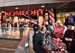 Wielkie otwarcie salonu Komfort w Galerii Echo w Kielcach