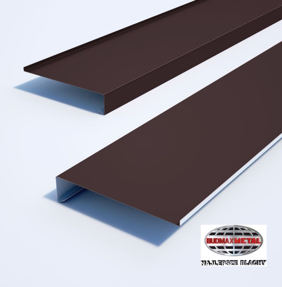 Parapet zewnętrzny stalowy