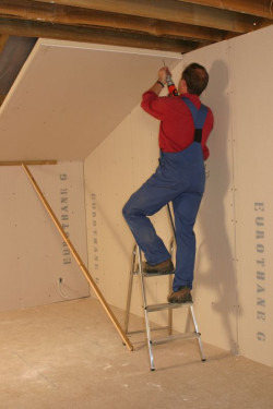 Płyty Eurothane G firmy Recticel Izolacje - izolacja ścian i sufitów od wewnątrz