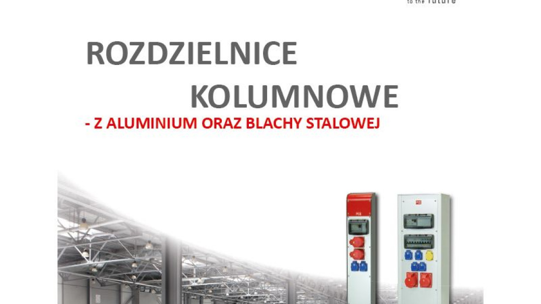 Rozdzielnice kolumnowe aluminiowe oraz z blachy stalowej w ofercie PCE