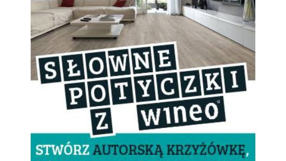 Słowne potyczki z Wineo - stwórz autorską krzyżówkę i wygrywaj atrakcyjne nagrody