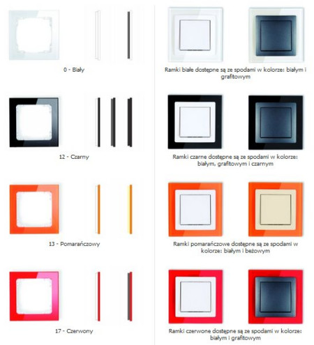 Ramkę EFEKT SZKŁA z serii DECO prezentuje Karlik