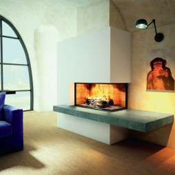 Wkład kominkowy Totem® Narożny Horizon 1000