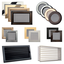 Ekskluzywne kratki kominkowe i wentylacyjne ArtFuego®