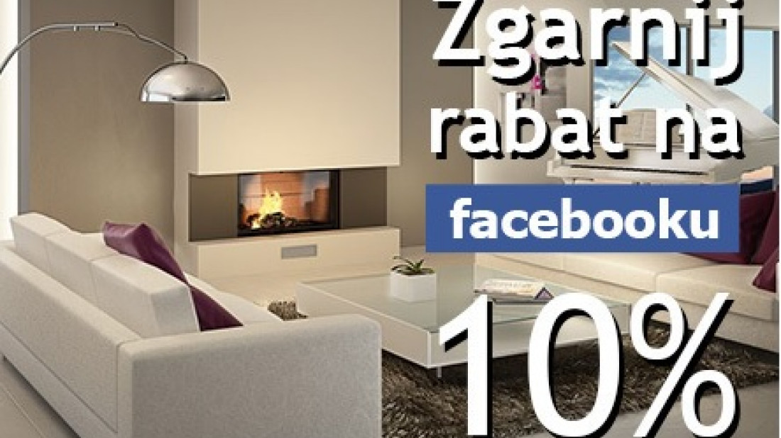 Zgarnij rabat na Facebook’u w maju w sklepie Komo Kominki