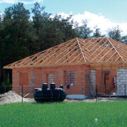 Wiązary na budynki mieszkalne typu BUNGALOW