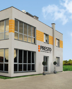 Siedziba ffrmy Presto - producenta ceramicznych systemów kominowych
