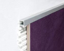 Listwy dostępne są  w pięciu odcieniach: srebro, srebro – elektropoler, inox, inox szczotkowany i złoto