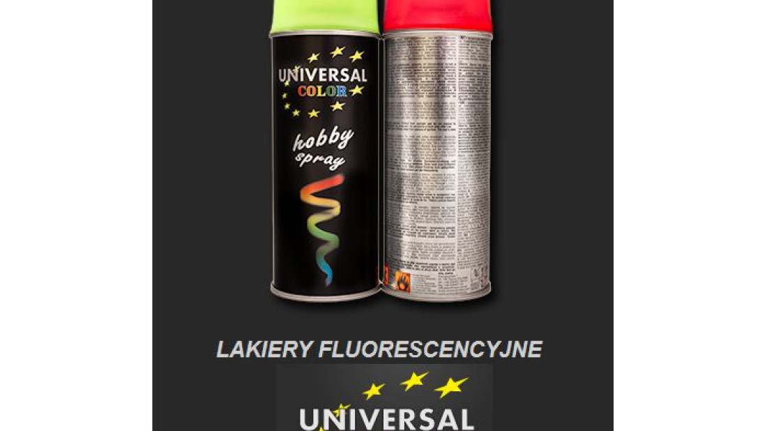 Lakiery fluorescencyjne w ofercie POL-EXPO