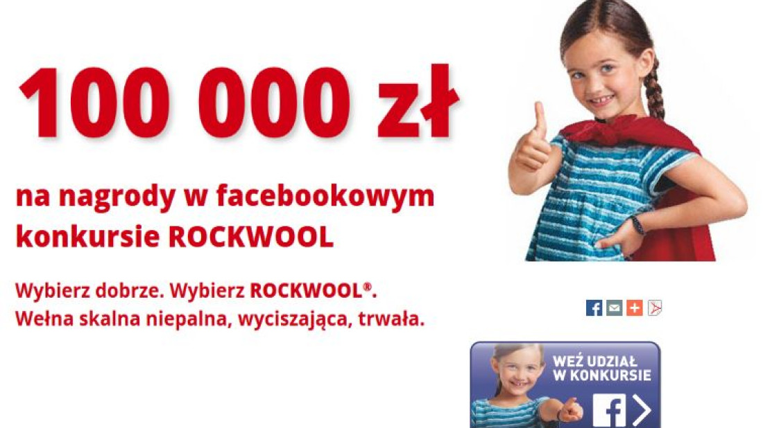 Kup wełnę ROCKWOOL i wygrywaj - 2 edycja trwa do 31.07.2015
