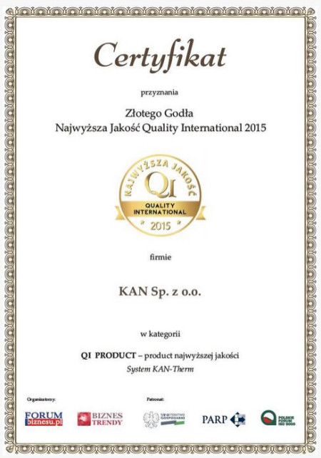 KAN nagrodzony Quality International po raz trzeci z rzędu