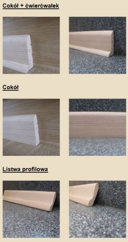 Listwy przypodłogowe w ofercie ANDREWPOL - ZAKŁAD DRZEWNY