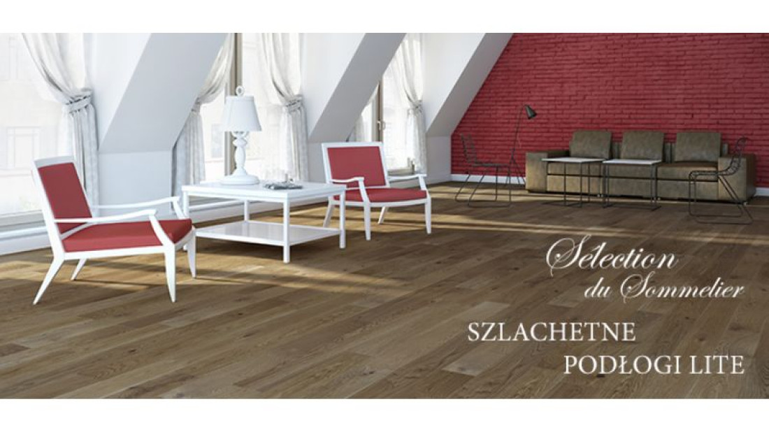 SÉLECTION DU SOMMELIER - solidne lite podłogi drewniane Baltic Wood